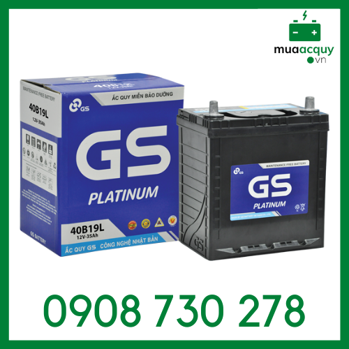 Ắc quy GS 12V 35Ah - MF 40B19L